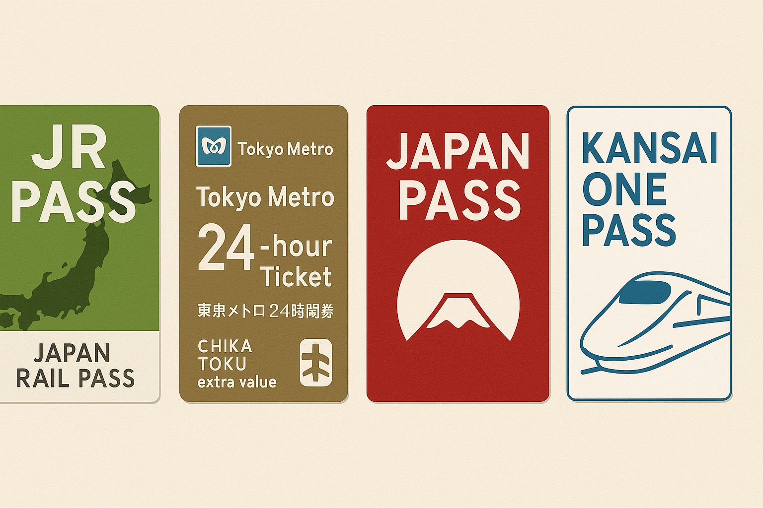 25년 일본 대도시별 교통패스 총정리|여행 경비 절약 꿀팁 공개