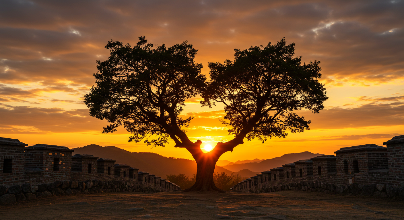 가을 부여 성흥산성 여행 사랑나무 트렌드크루