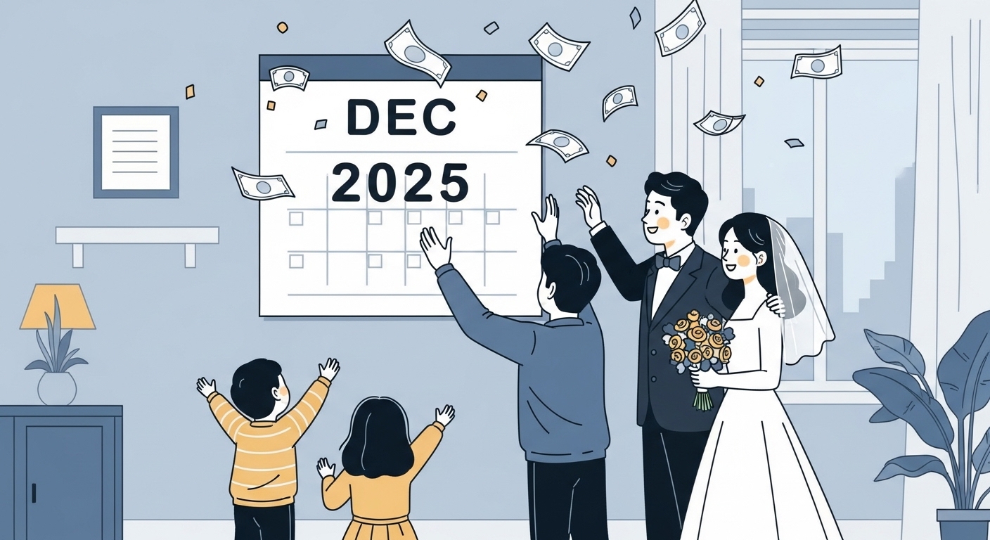 2025년 연말정산 대비! 자녀세액공제 확대 및 신혼부부 혼인세액공제 혜택 극대화 팁