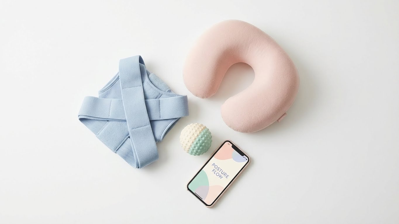 거북목 탈출과 허리 건강을 위한 자세 교정 용품 선택 가이드 BEST 5