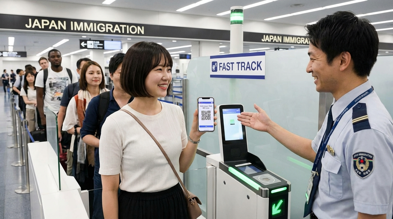 2026년 일본 여행 필수! 비짓재팬앱 초고속 등록으로 입국심사 프리패스 받는 법