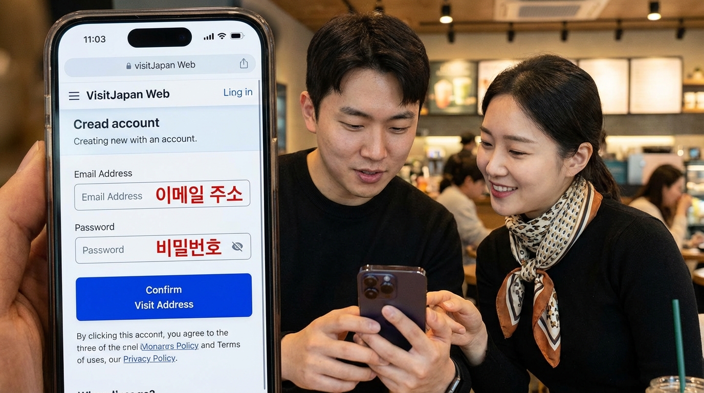 2026년 일본 여행 필수! 비짓재팬앱 초고속 등록으로 입국심사 프리패스 받는 법