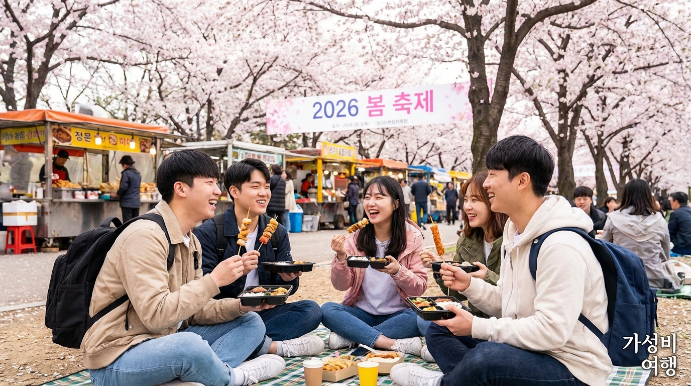 알뜰 여행족 주목! 봄 지역 축제, 숙박비 & 식비 절약하는 가성비 공략법