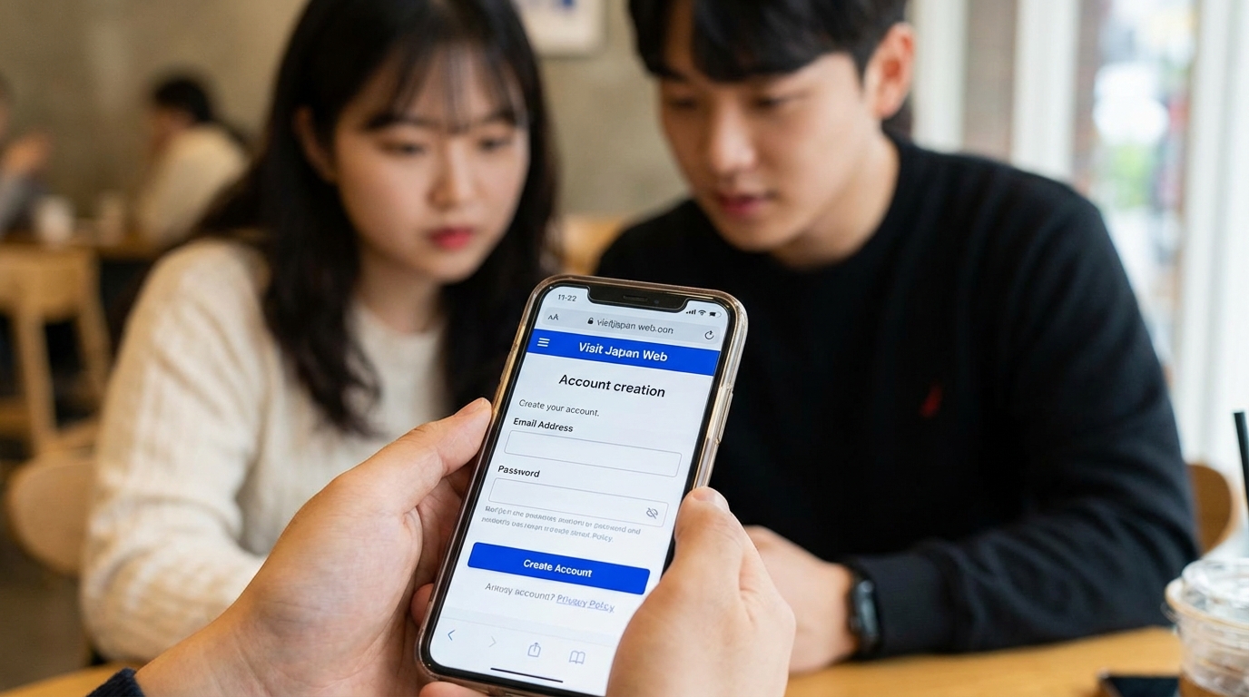2026년 일본 여행 필수! 비짓재팬앱 초고속 등록으로 입국심사 프리패스 받는 법