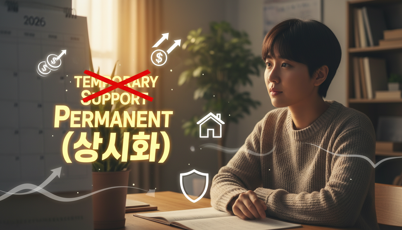2026년 청년월세지원, 놓치면 후회할 상시화된 주거비 절약법
